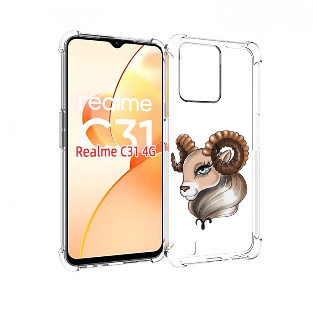 

Чехол MyPads Барашка для OPPO Realme C31, Прозрачный, Tocco