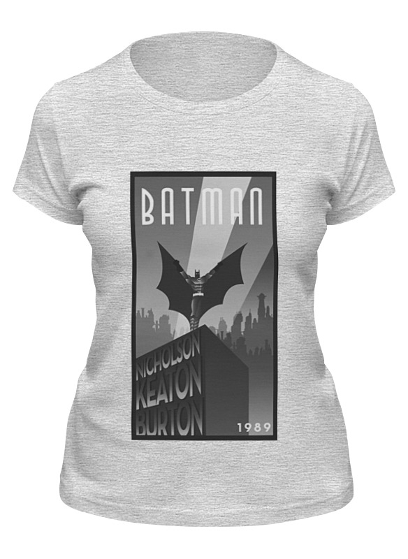 

Футболка женская Printio Batman серая 2XL, Серый, Batman