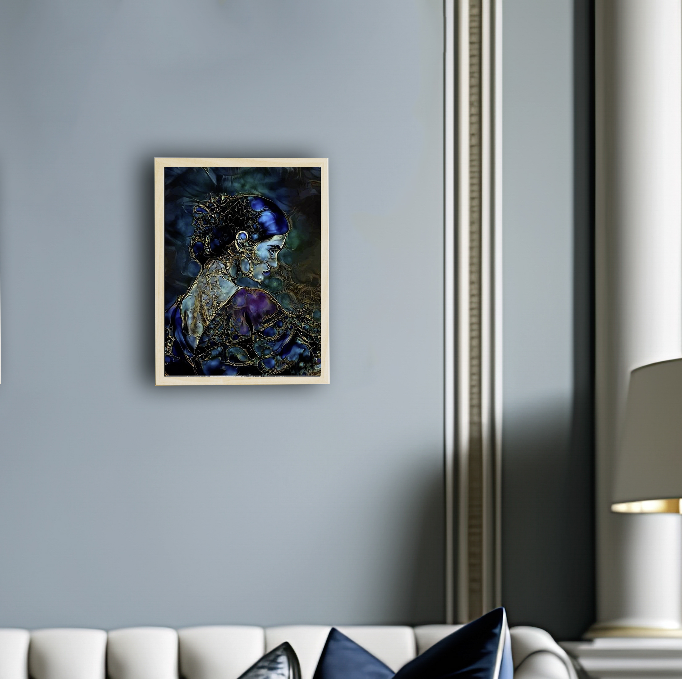 

Картина интерьерная с рамкой L.Roche арт Paint2, с рамкой