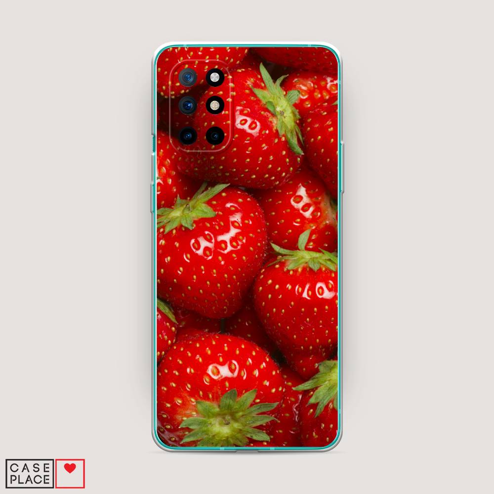

Чехол Awog на OnePlus 8T / ВанПлас 8T "Клубника", Красный;зеленый, 151150-10