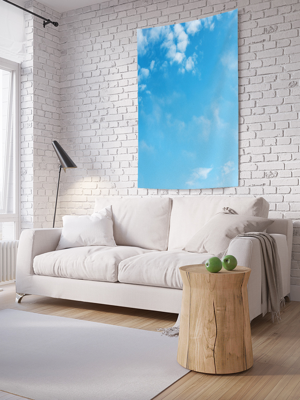 

Вертикальное фотопанно на стену JoyArty Кучевые облака 100x150 см, Кучевые облака