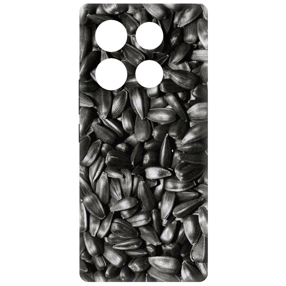 

Чехол-накладка Krutoff Soft Case Семечки для INFINIX Note 40 Pro 5G черный