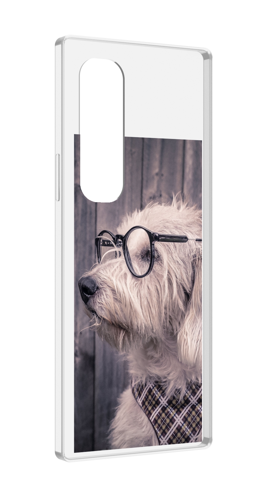 

Чехол MyPads Собака-в-очках для Samsung Galaxy Z Fold 4 (SM-F936), Прозрачный, Tocco