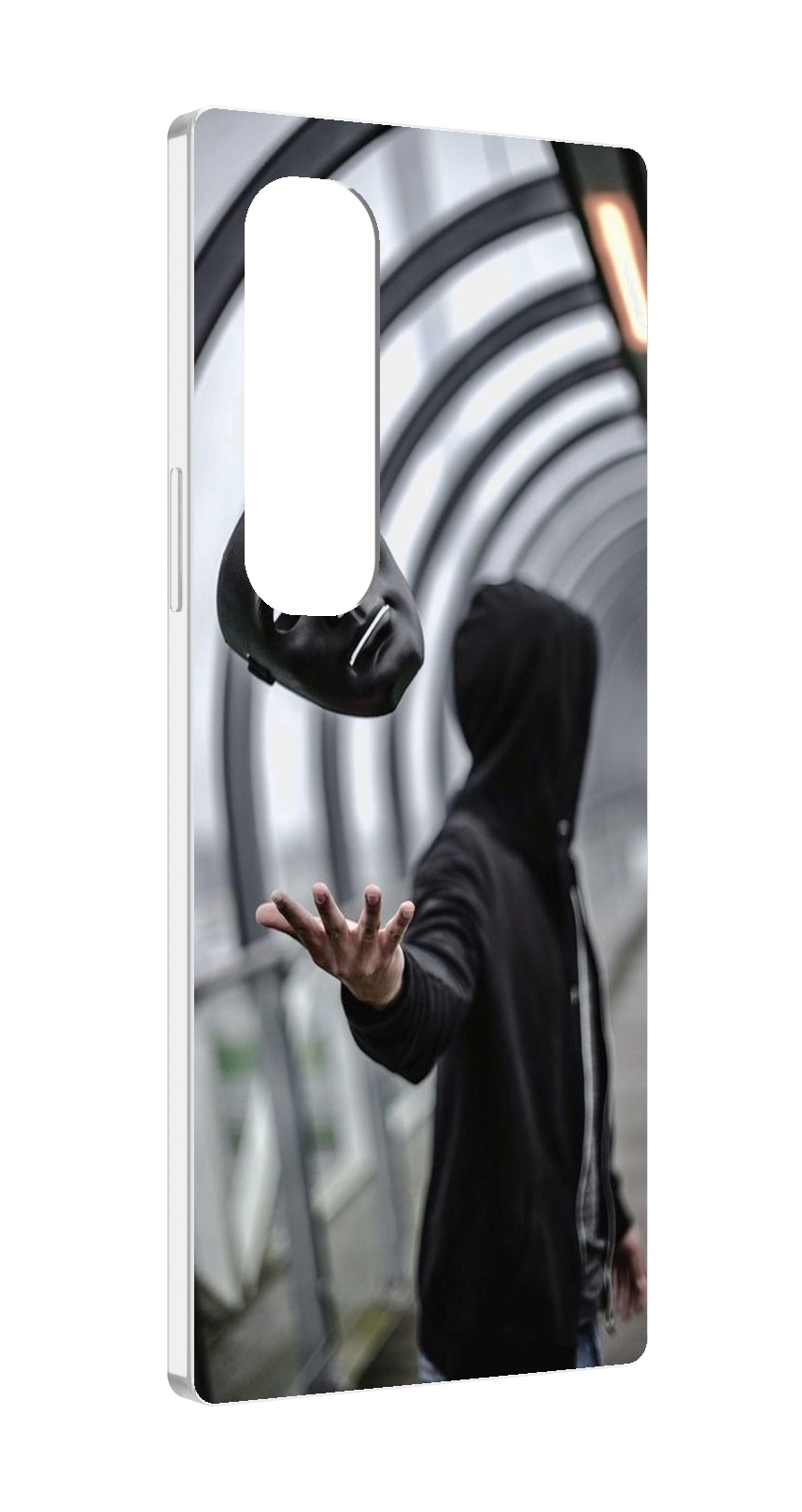 

Чехол MyPads Сними-маску для Samsung Galaxy Z Fold 4 (SM-F936), Прозрачный, Tocco