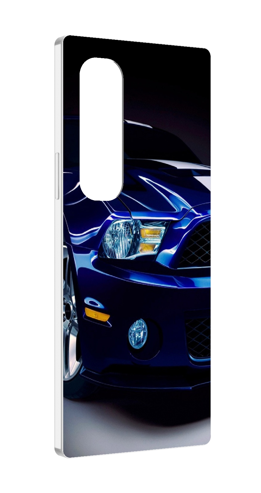 

Чехол MyPads Синяя-машина для Samsung Galaxy Z Fold 4 (SM-F936), Прозрачный, Tocco