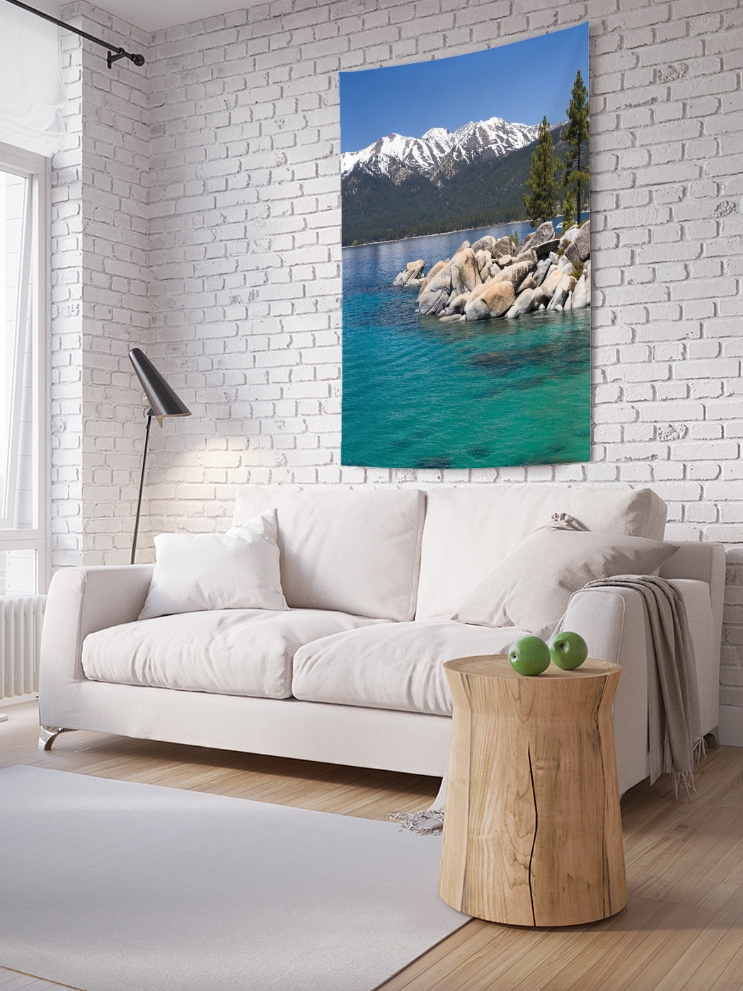 

Вертикальное фотопанно на стену JoyArty Каменный остров 100x150 см, Каменный остров