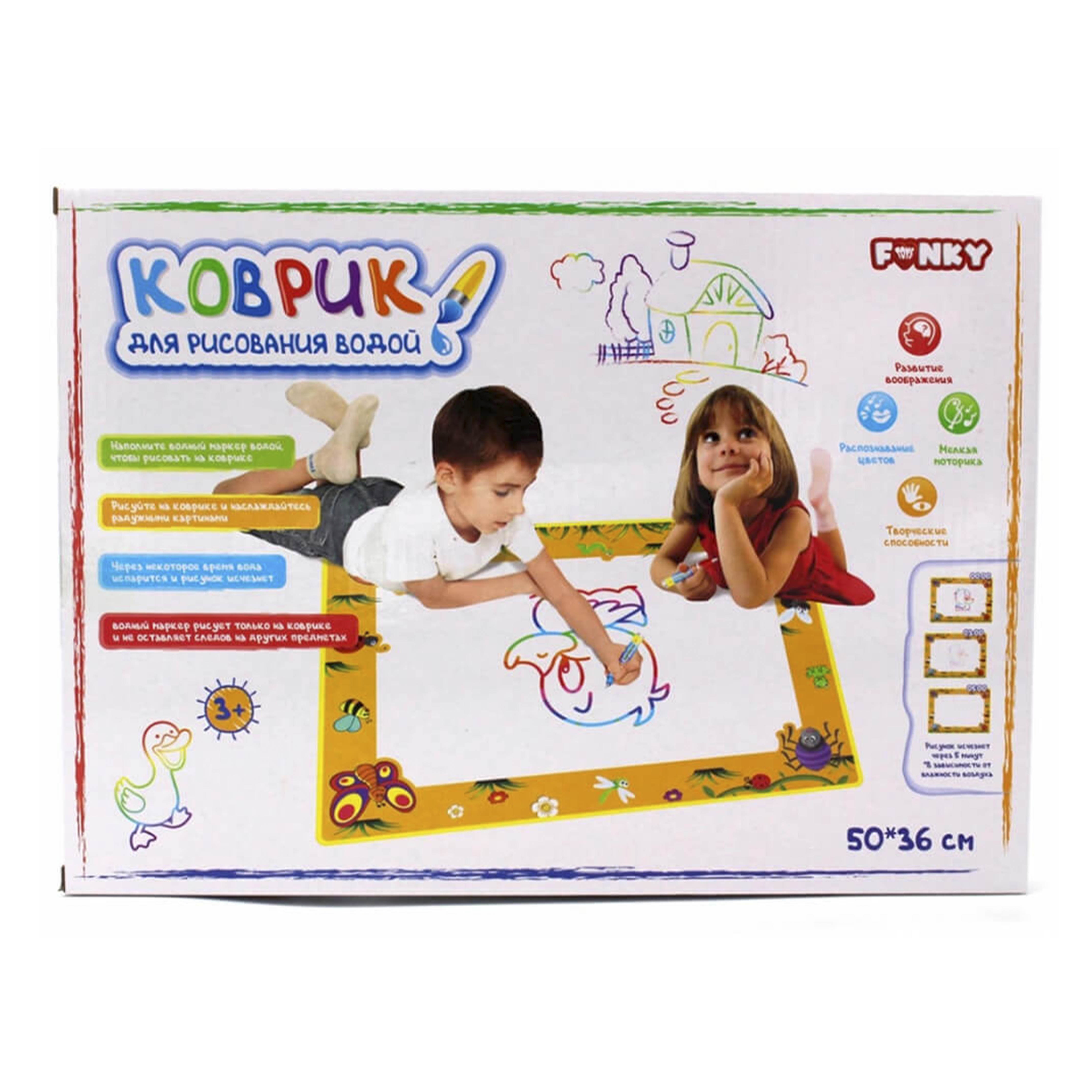 Водная раскраска Funky Toys Насекомые 50 х 36 см