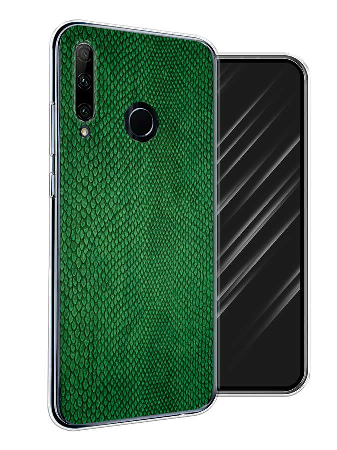 

Чехол Awog на Honor 20 Lite 2019 "Изумрудная змея", Черный;зеленый;коричневый, 68950-3