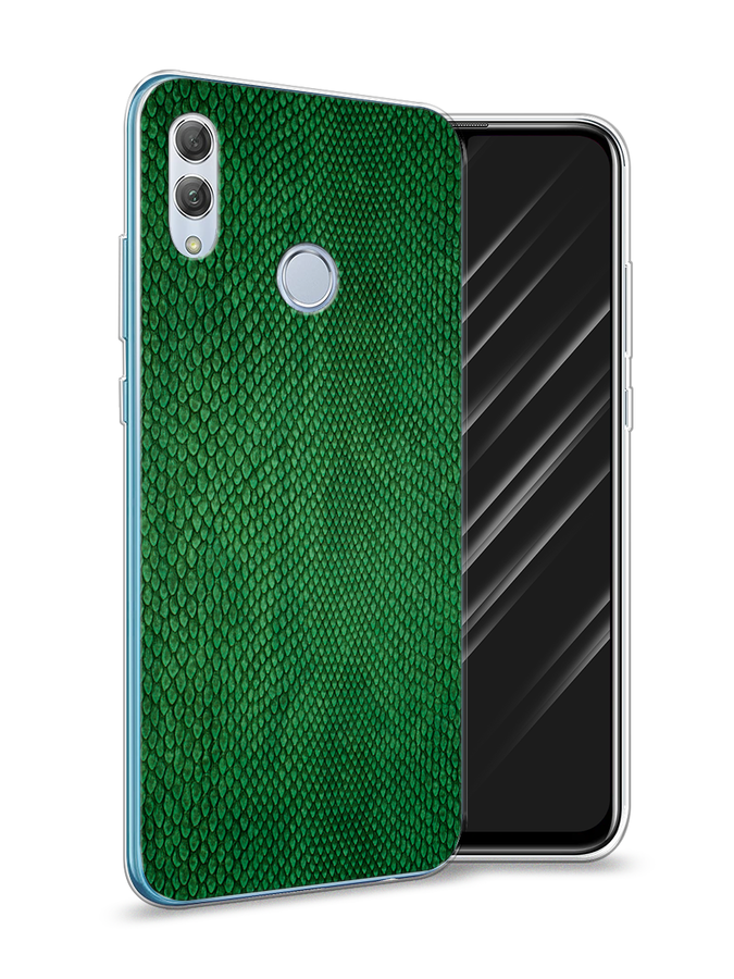 

Чехол Awog на Honor 10 Lite "Изумрудная змея", Черный;зеленый;коричневый, 67550-3