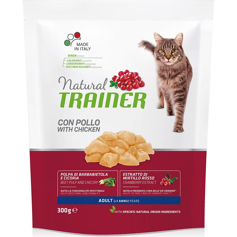 

Сухой корм для кошек Trainer Natural с курицей 300 г