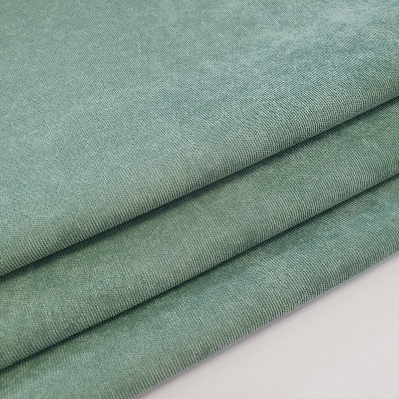 фото Ткань для шитья nteks, вельвет, цвет пыльно-зеленый, отрез 100*150см