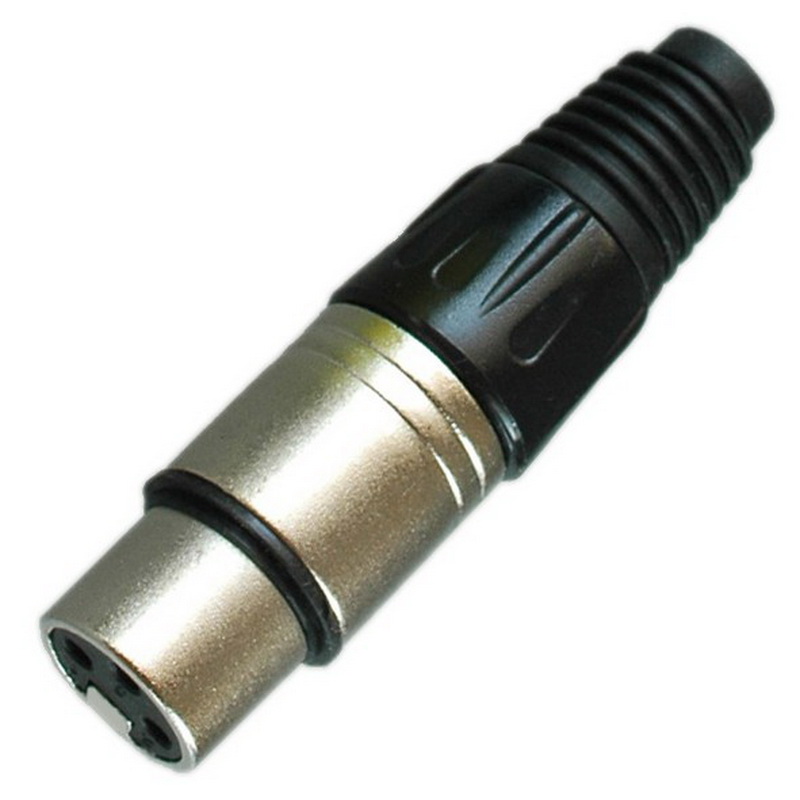 

Разъем XLR 3P Pro Legend PL2179, черный, PL2179
