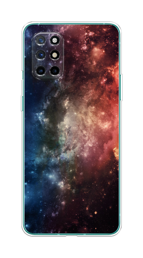 

Чехол Awog на OnePlus 8T / ВанПлас 8T "Космос", Синий;бежевый;красный, 151150-4