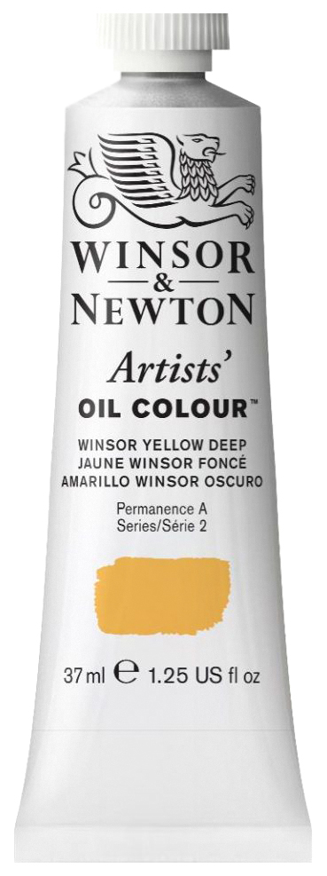 фото Масляная краска winsor&newton artists w&n-1214731 37 мл винзор насыщенно-желтый