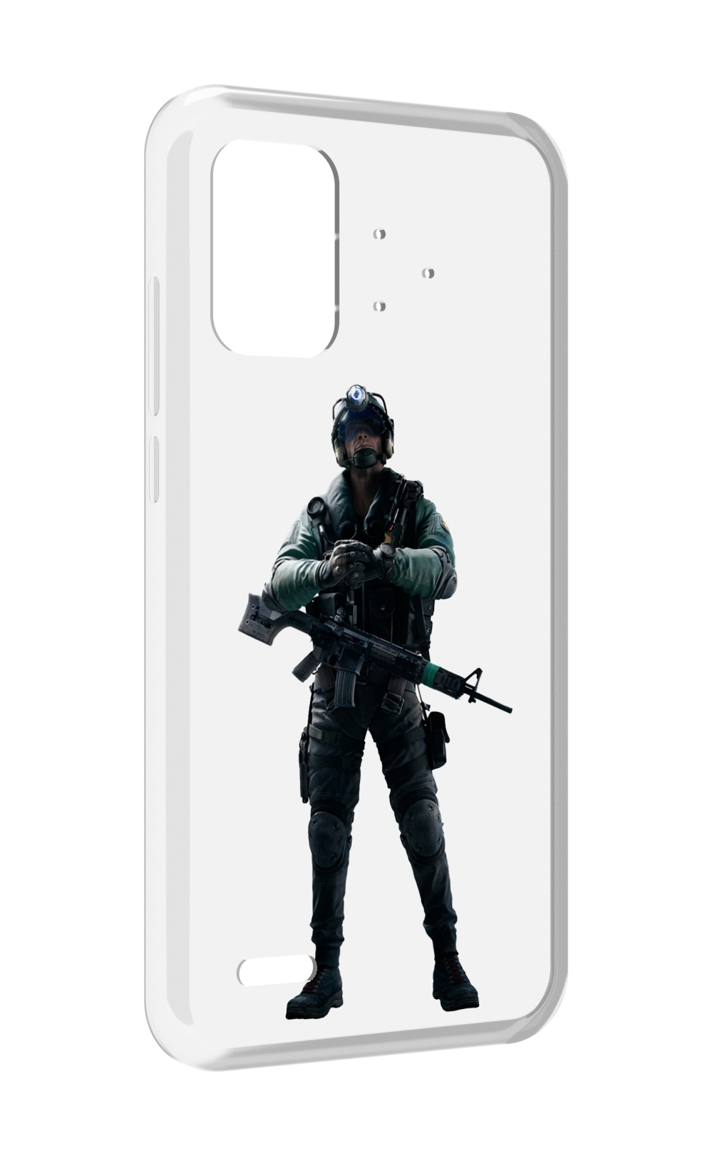 

Чехол MyPads Tom-Clancy's-Rainbow-Six-2 для UMIDIGI Bison Pro, Прозрачный, Tocco