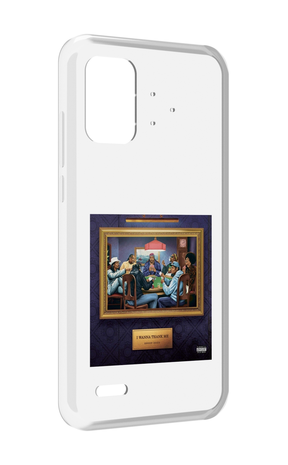 

Чехол MyPads Snoop Dogg WANNA THANK ME для UMIDIGI Bison Pro, Прозрачный, Tocco