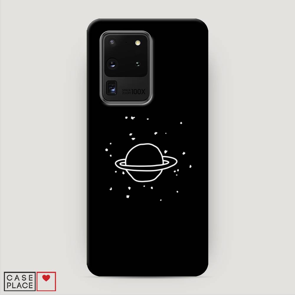 фото Пластиковый чехол "дудл юпитера" на samsung galaxy s20 ultra awog