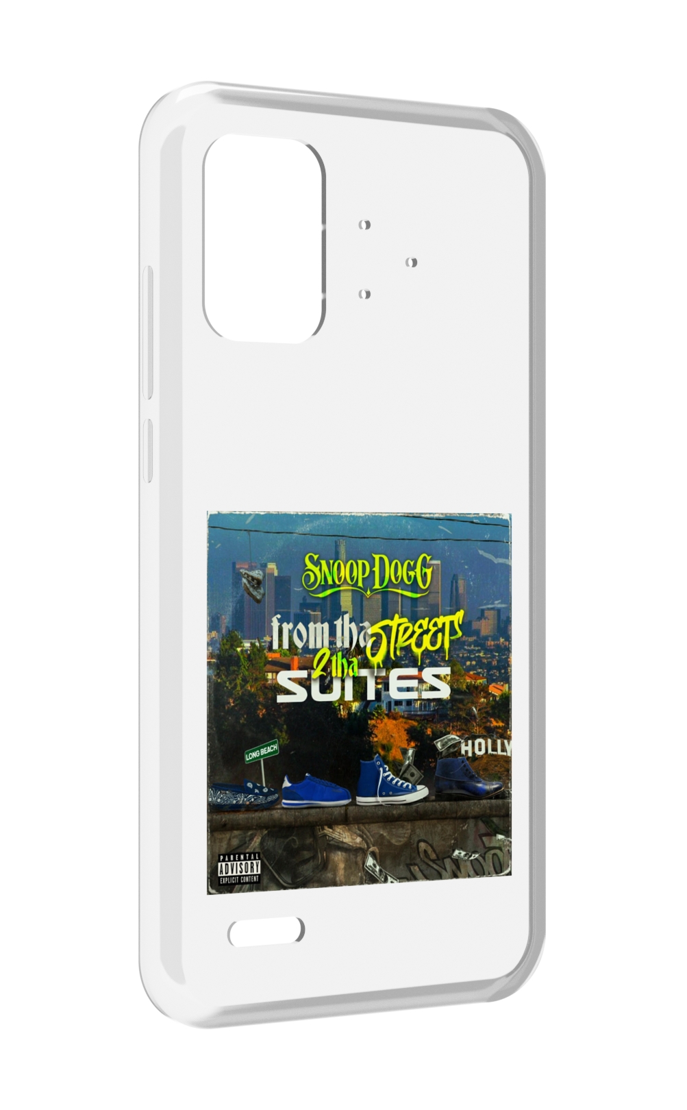 

Чехол MyPads Snoop Dogg FROM THE STREET 2 THA SUITES для UMIDIGI Bison Pro, Прозрачный, Tocco