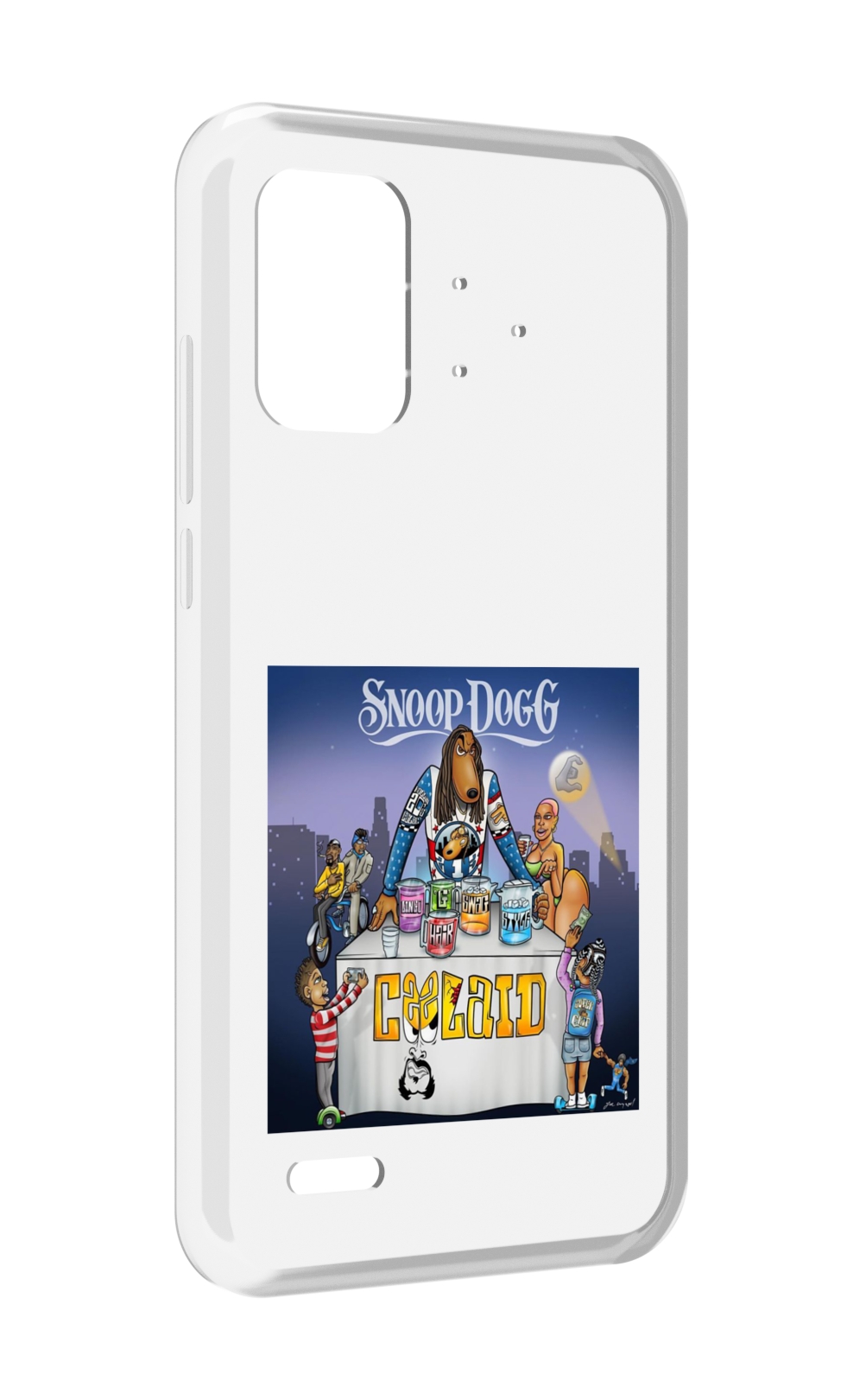 

Чехол MyPads Snoop Dogg COOLAID для UMIDIGI Bison Pro, Прозрачный, Tocco