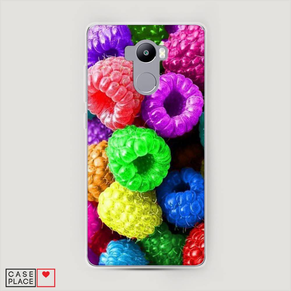 

Пластиковый чехол "Разноцветная малина" на Xiaomi Redmi 4