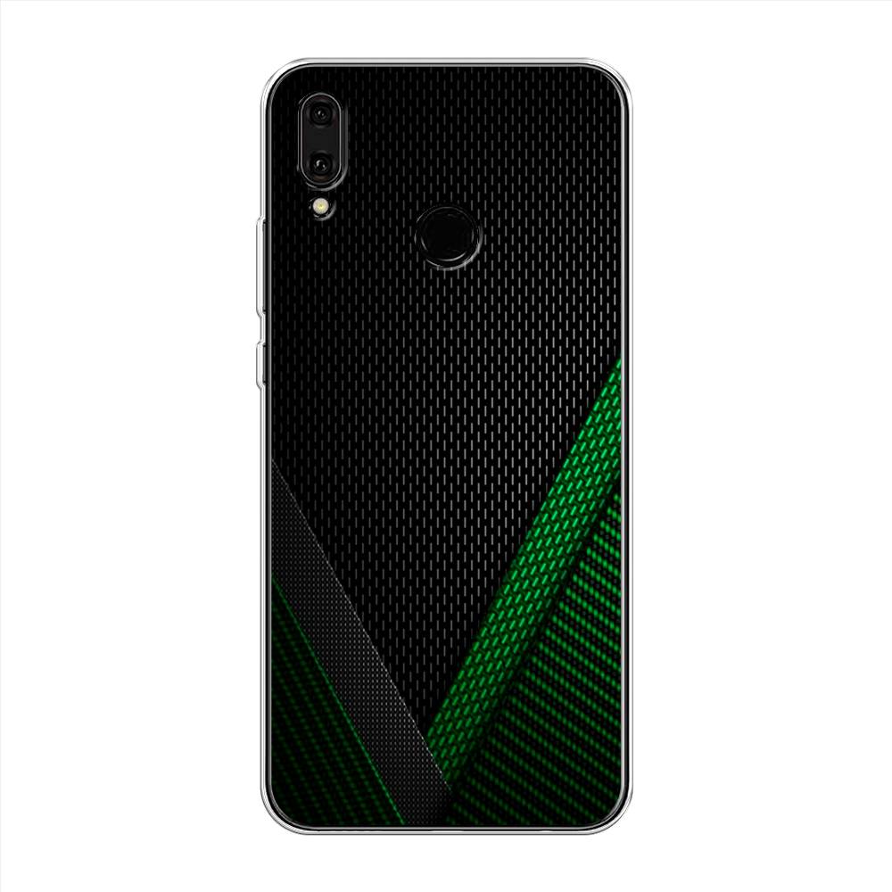 

Чехол Awog "Зеленый карбон" для Huawei Y9 2019