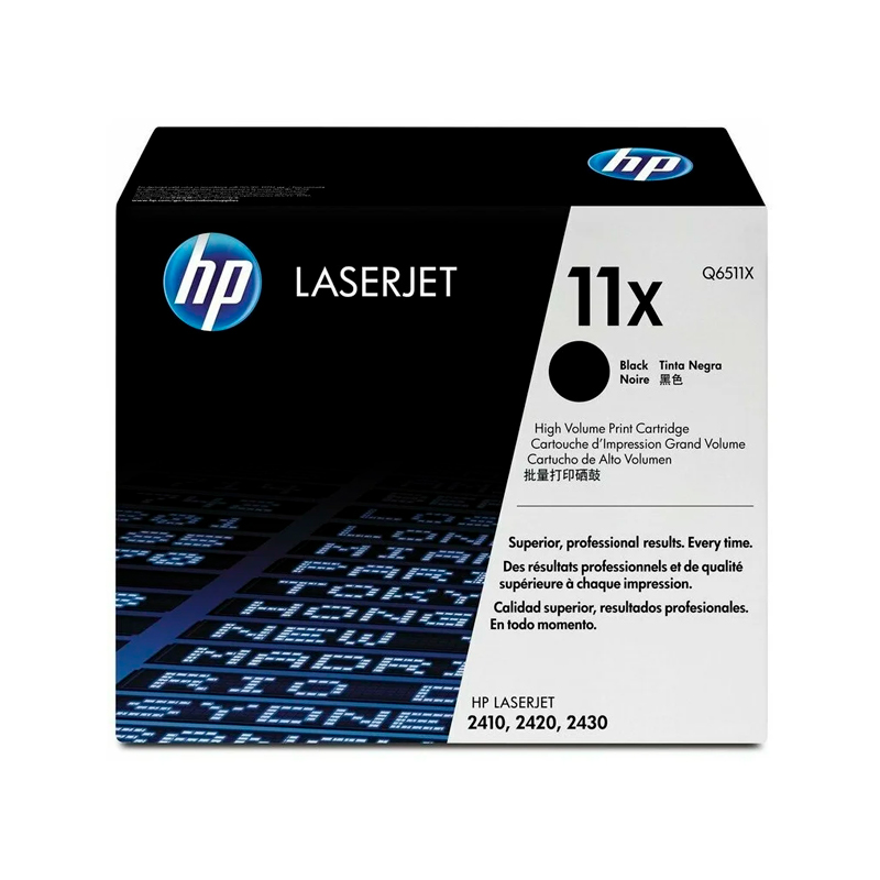 

Картридж Cartridge HР 11X для LJ 2410/2420/2430 (12 000 стр.), Черный