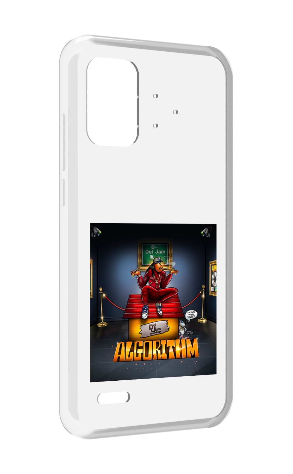 

Чехол MyPads Snoop Dogg ALGORITHM для UMIDIGI Bison Pro, Прозрачный, Tocco