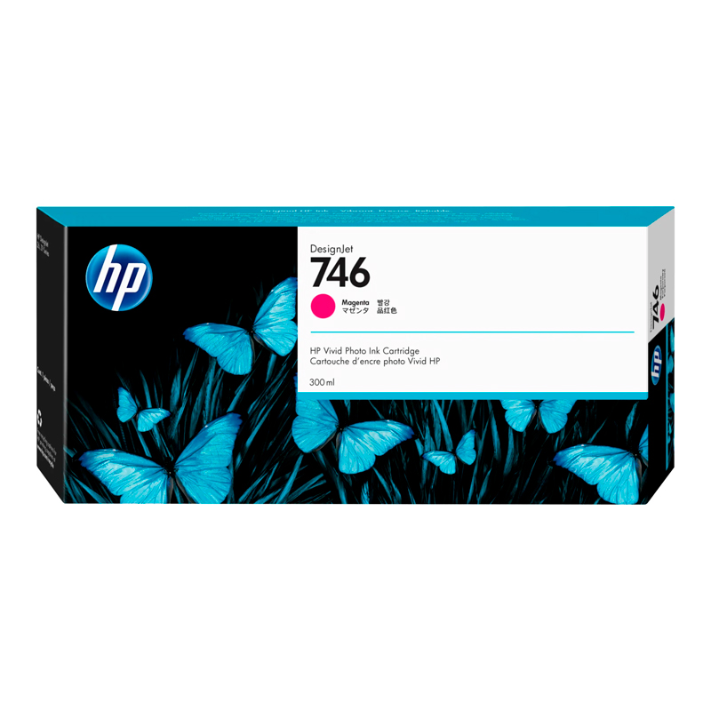 

Картридж Cartridge HP 746 для DesignJet Z6/Z9+ series, пурпурный (300мл)