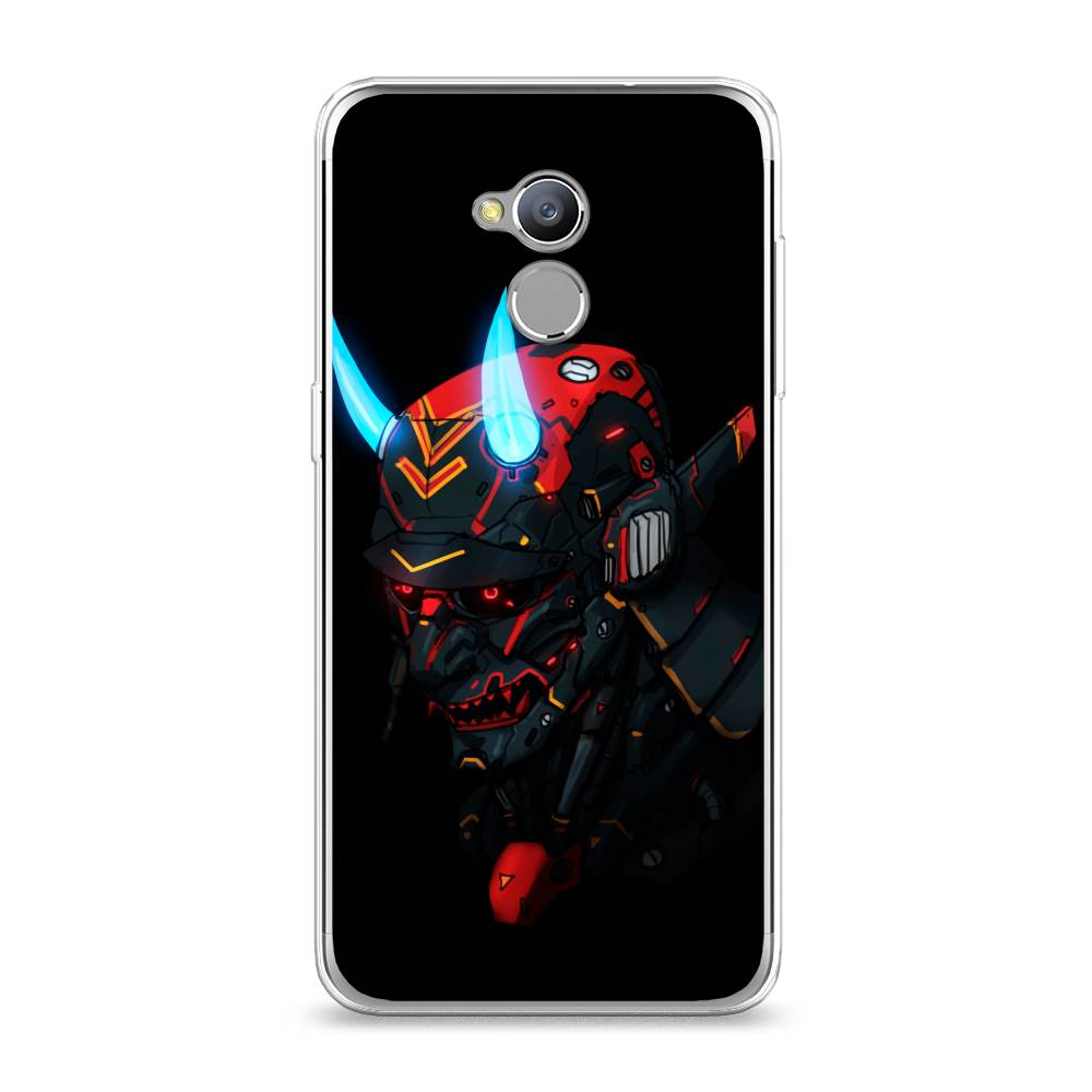 

Чехол Awog на ZTE Blade V7 Lite / ЗТЕ Блэйд V7 Lite "Неоновый самурай", 130450-6