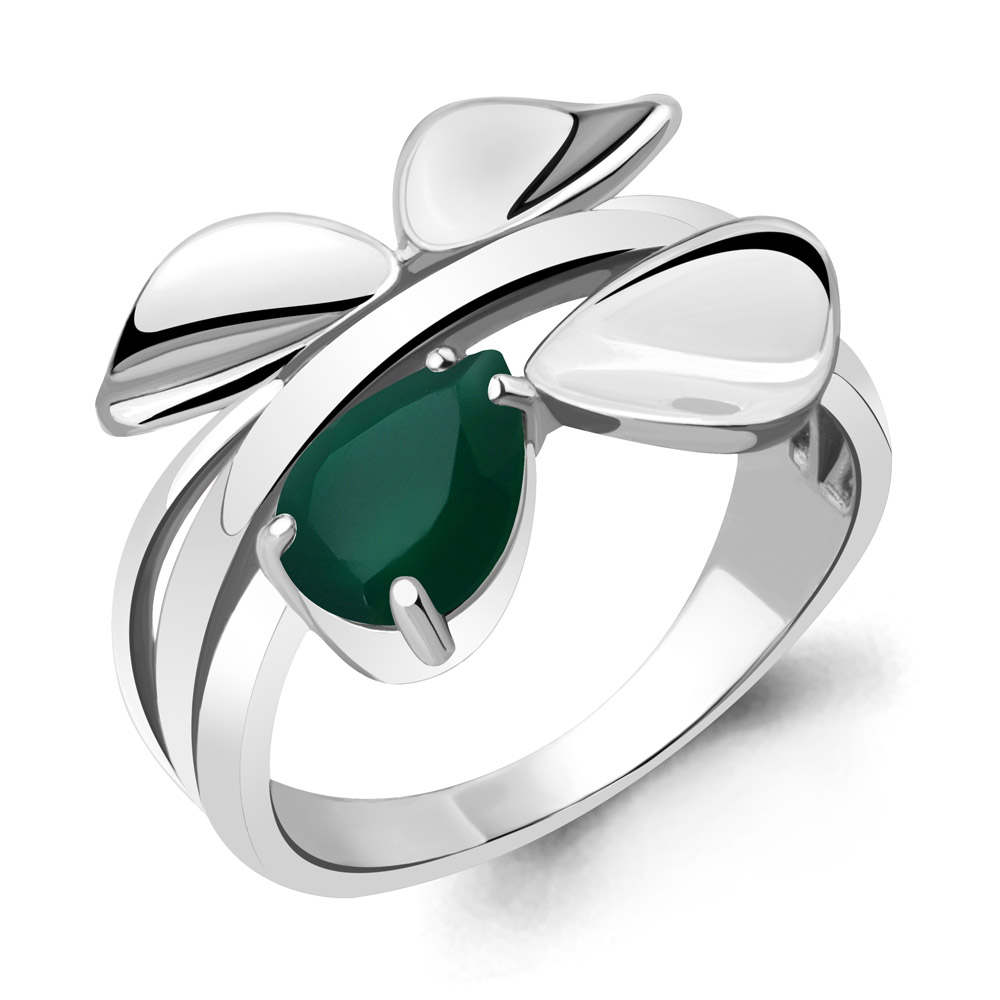 

Кольцо из серебра с агатом р.  Aquamarine 6919209_925_р, 6919209_925_р