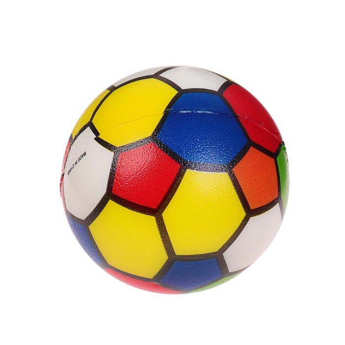 фото Игрушка для собак и кошек brava мяч зефирный мультицвет 6,3 см, 2 шт