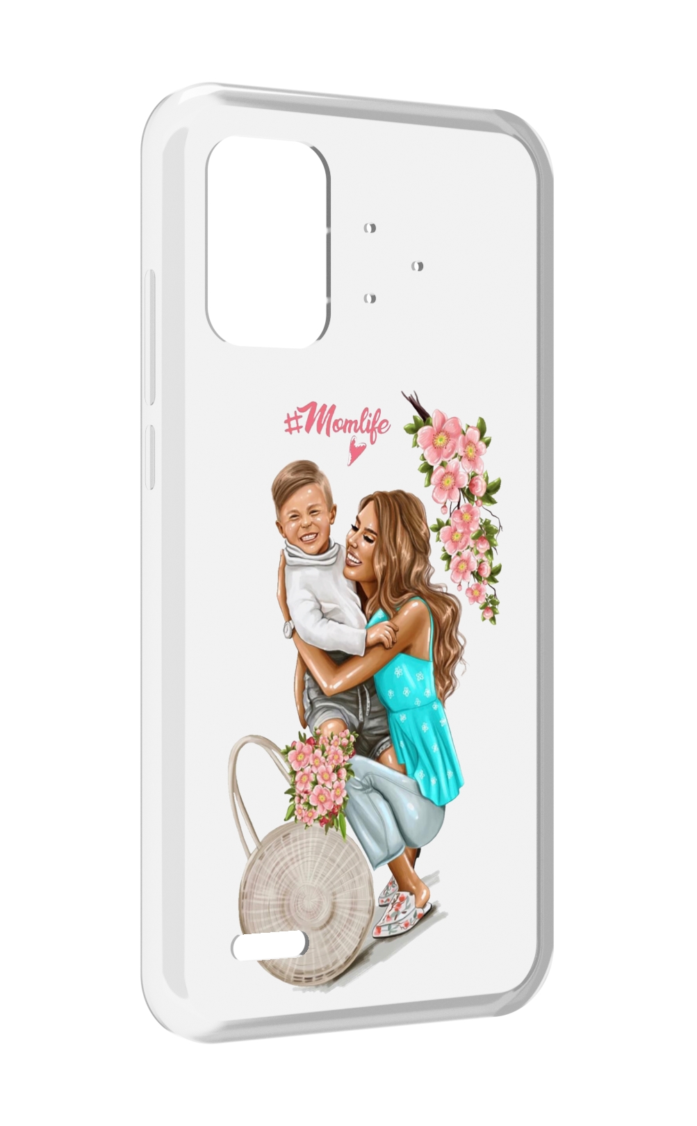 

Чехол MyPads Momlife для UMIDIGI Bison Pro, Прозрачный, Tocco