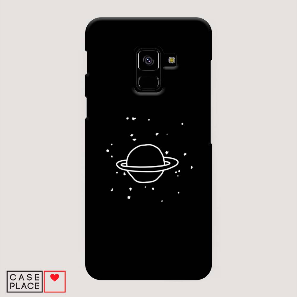 

Пластиковый чехол "Дудл Юпитера" на Samsung Galaxy A8 2018, 25420-3