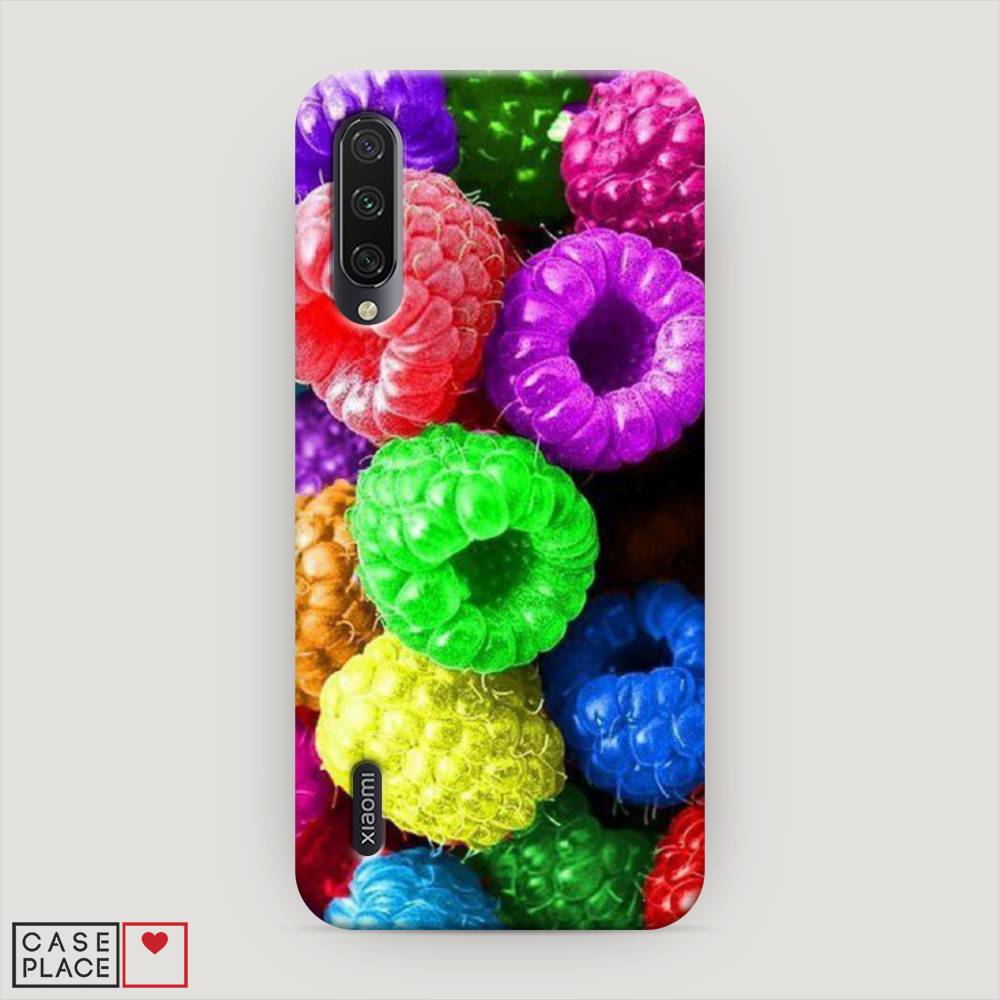 фото Пластиковый чехол "разноцветная малина" на xiaomi mi cc9e awog