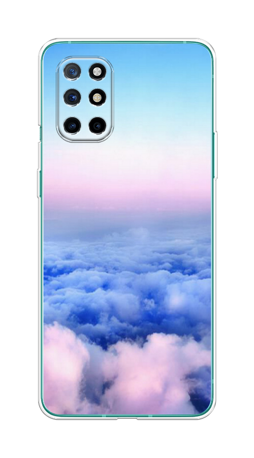 

Чехол Awog на OnePlus 8T / ВанПлас 8T "Облака", Голубой;розовый, 151150-4