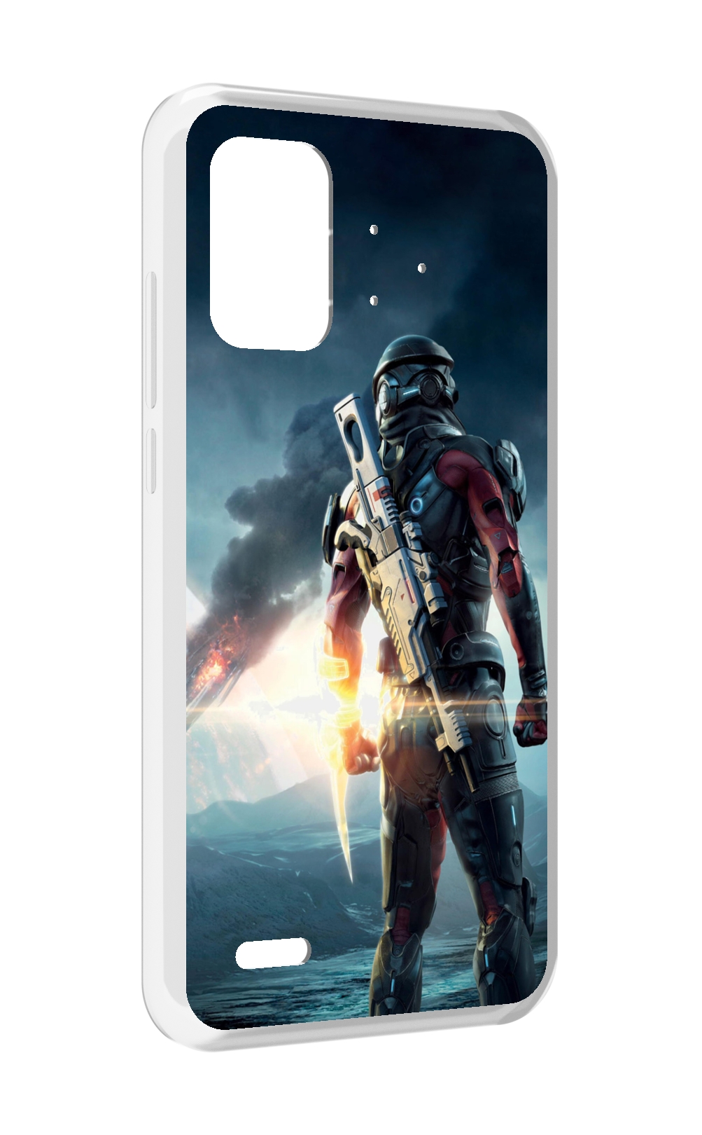 

Чехол MyPads Mass Effect Andromeda Ryder для UMIDIGI Bison Pro, Прозрачный, Tocco