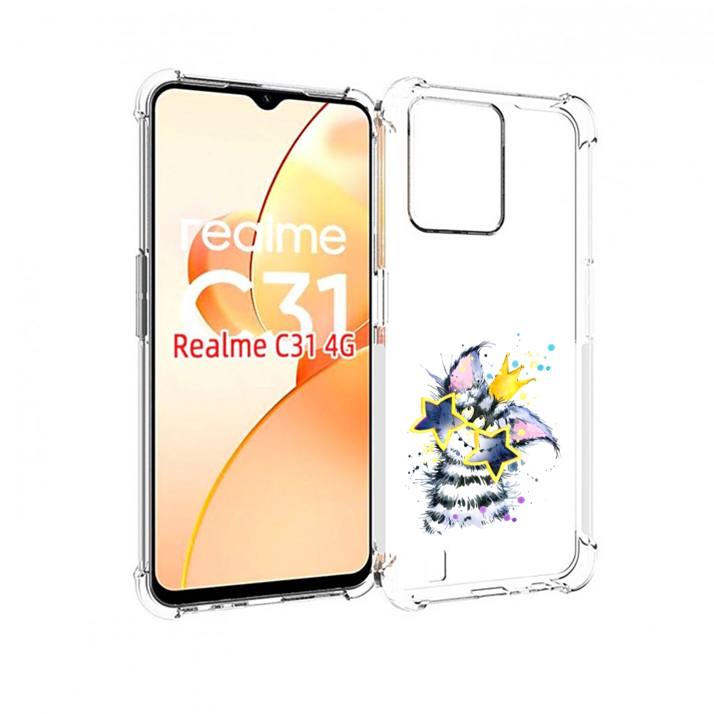 

Чехол MyPads Мартовский Нуся для OPPO Realme C31, Прозрачный, Tocco