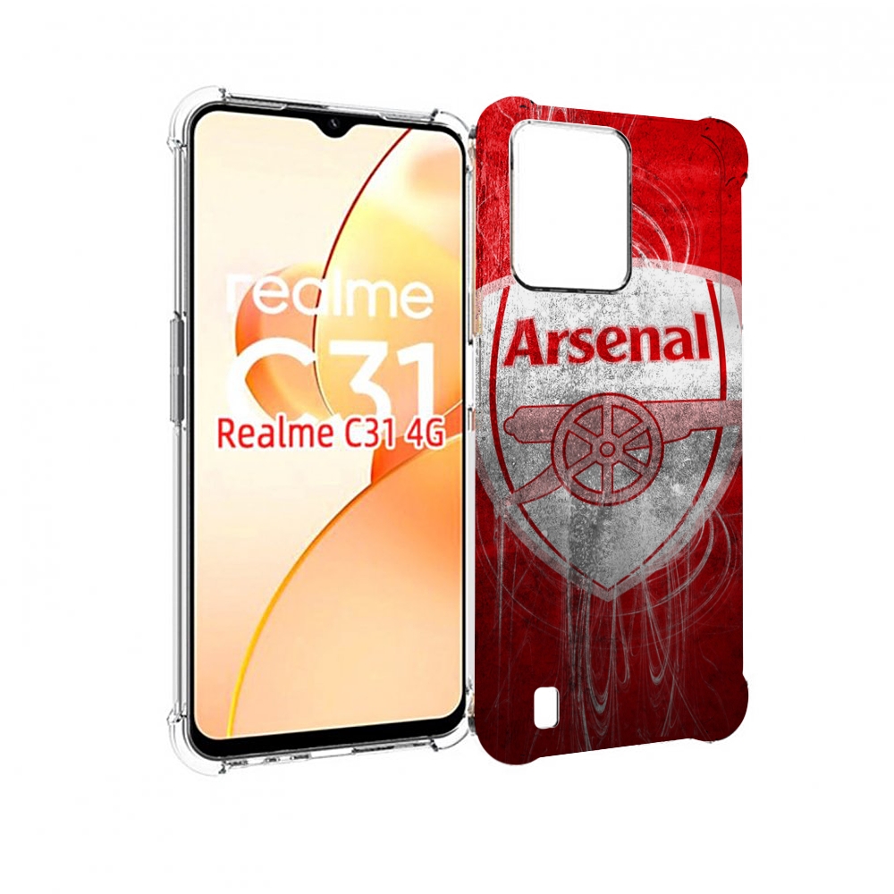

Чехол MyPads Арсенал для OPPO Realme C31, Прозрачный, Tocco