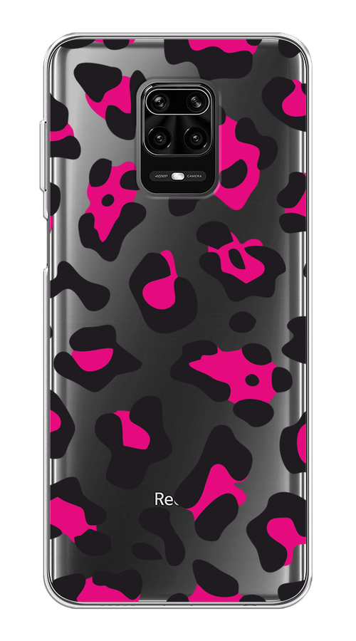 

Чехол на Xiaomi Redmi Note 9S/Note 9 Pro "Pink cow spots", Черный;розовый, 37950-1