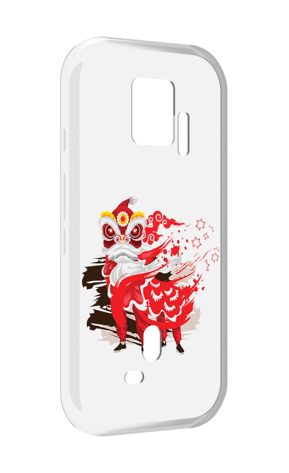 

Чехол MyPads красный-карнавал для ZTE Nubia Red Magic 7S Pro, Прозрачный, Tocco