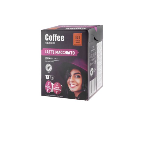 

Кофе Dolce Albero Latte Macchiato в капсулах 10,4 г х 16 шт