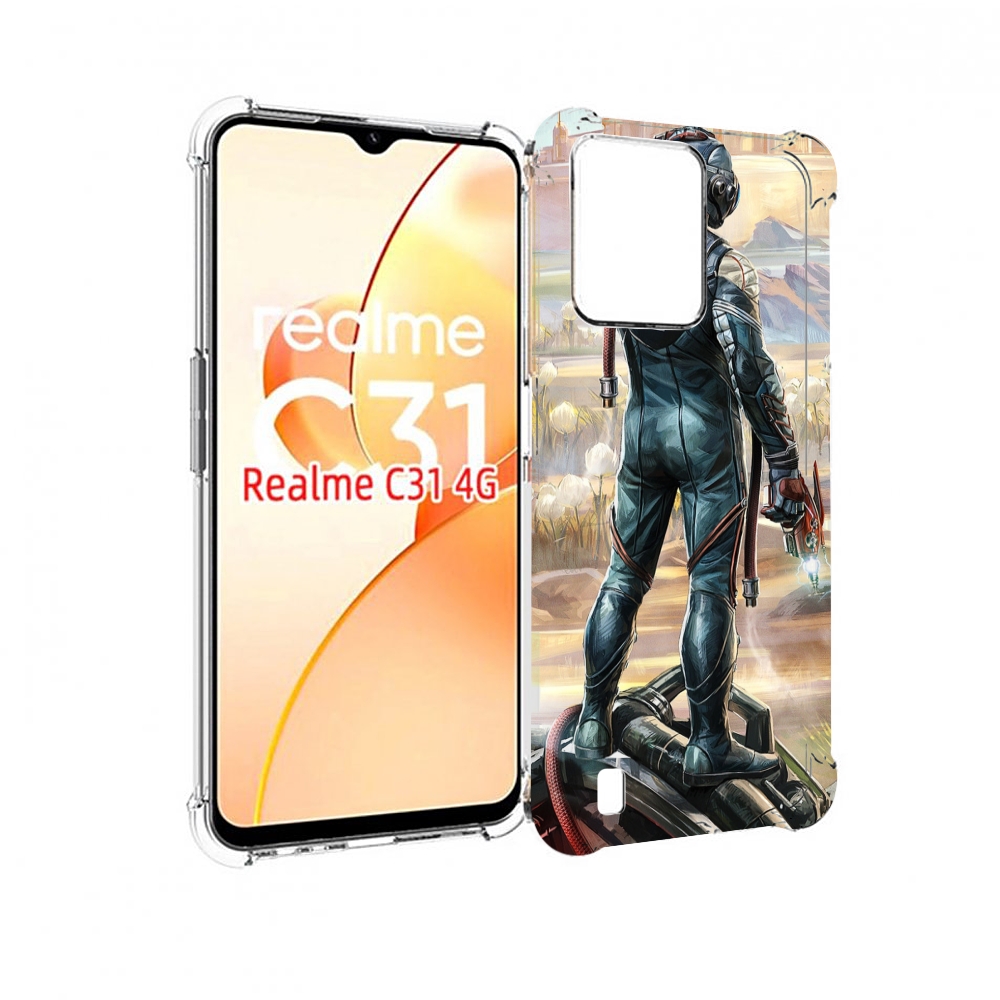 

Чехол MyPads the-outer-worlds для OPPO Realme C31, Прозрачный, Tocco