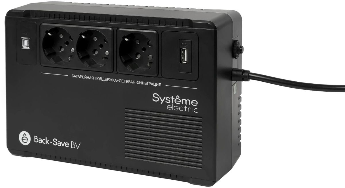 

ИБП SYSTEME ELECTRIC BV BVSE400RS, 400ВA