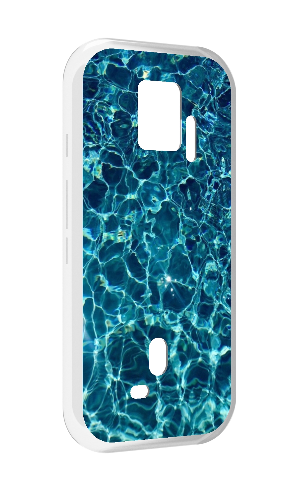 Чехол MyPads красивая голубая вода для ZTE Nubia Red Magic 7S Pro