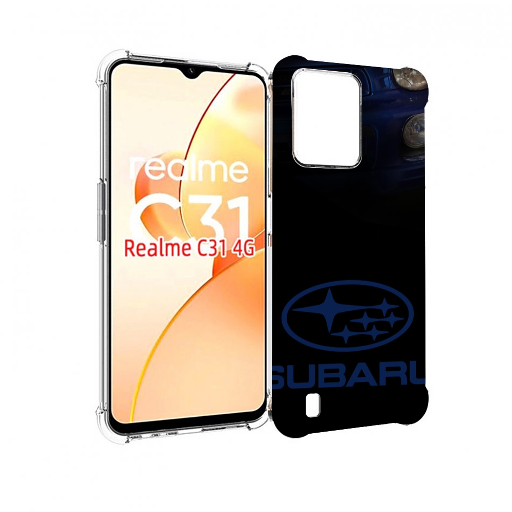 

Чехол MyPads subaru 3 для OPPO Realme C31, Прозрачный, Tocco