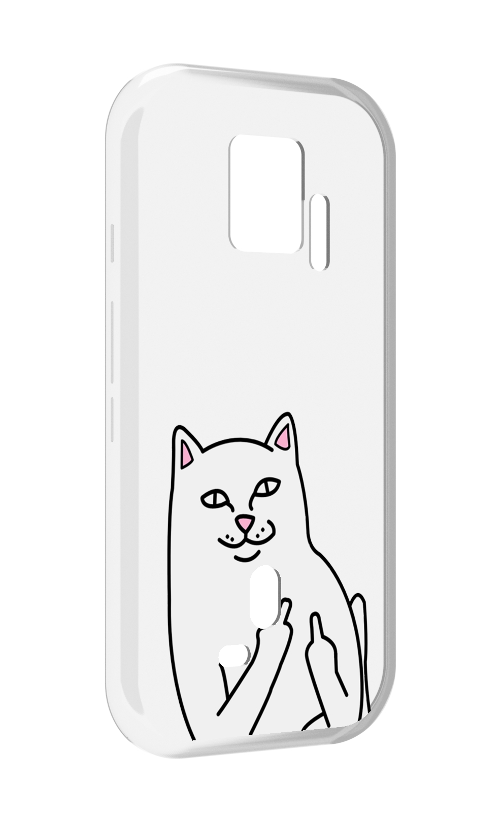 

Чехол MyPads котяра для ZTE Nubia Red Magic 7S Pro, Прозрачный, Tocco