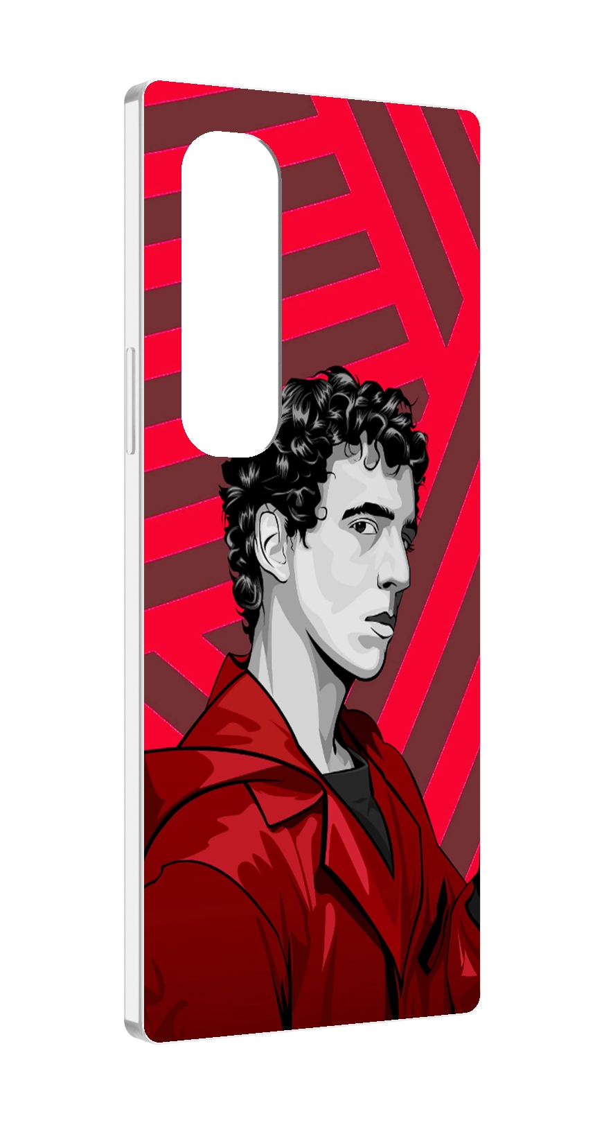 Чехол MyPads Рио-бумажный-дом для Samsung Galaxy Z Fold 4 (SM-F936)