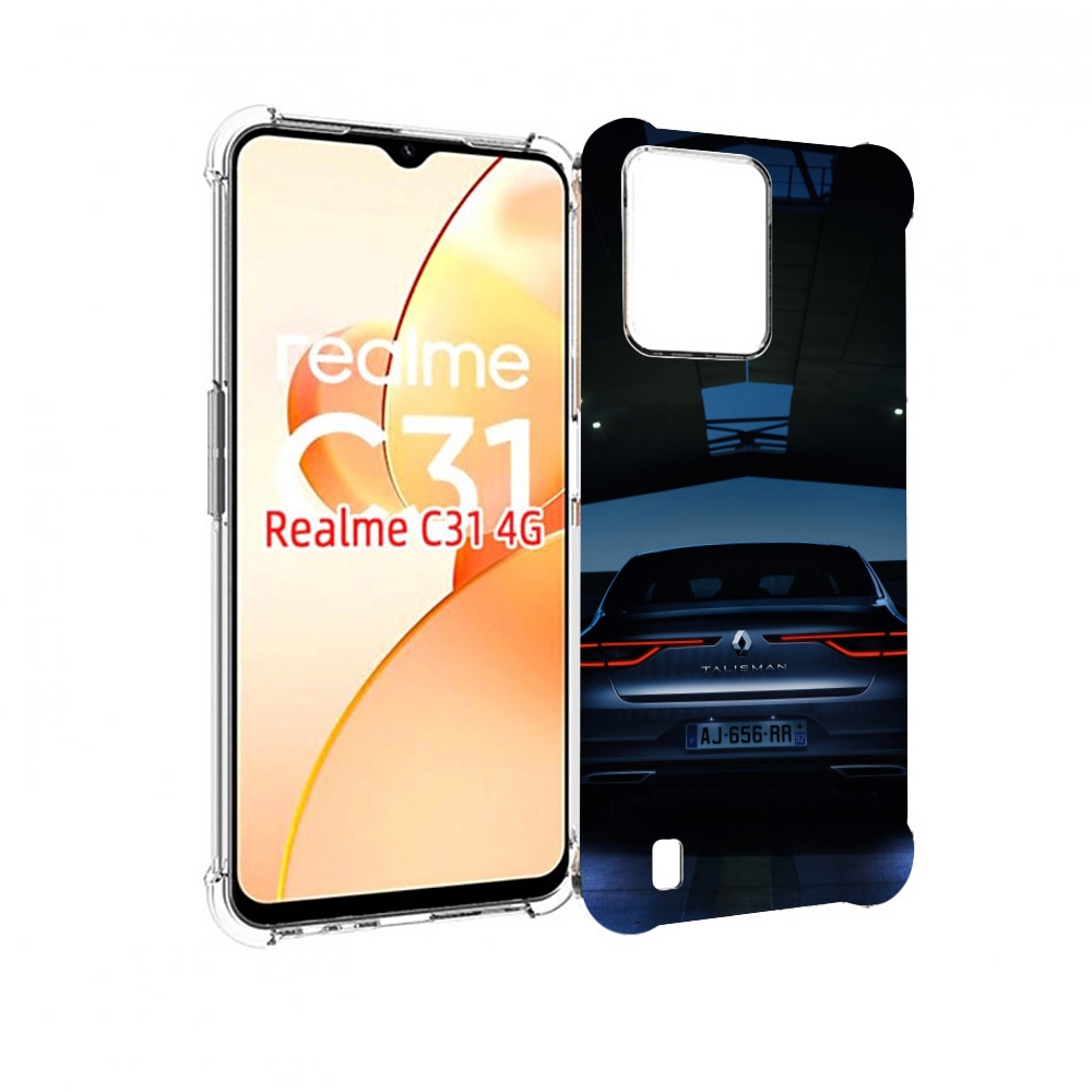 

Чехол MyPads renault 1 для OPPO Realme C31, Прозрачный, Tocco