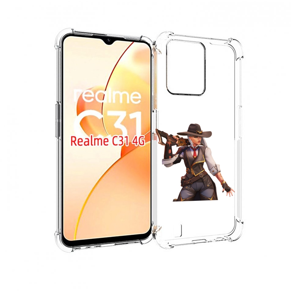 

Чехол MyPads overwatch для OPPO Realme C31, Прозрачный, Tocco