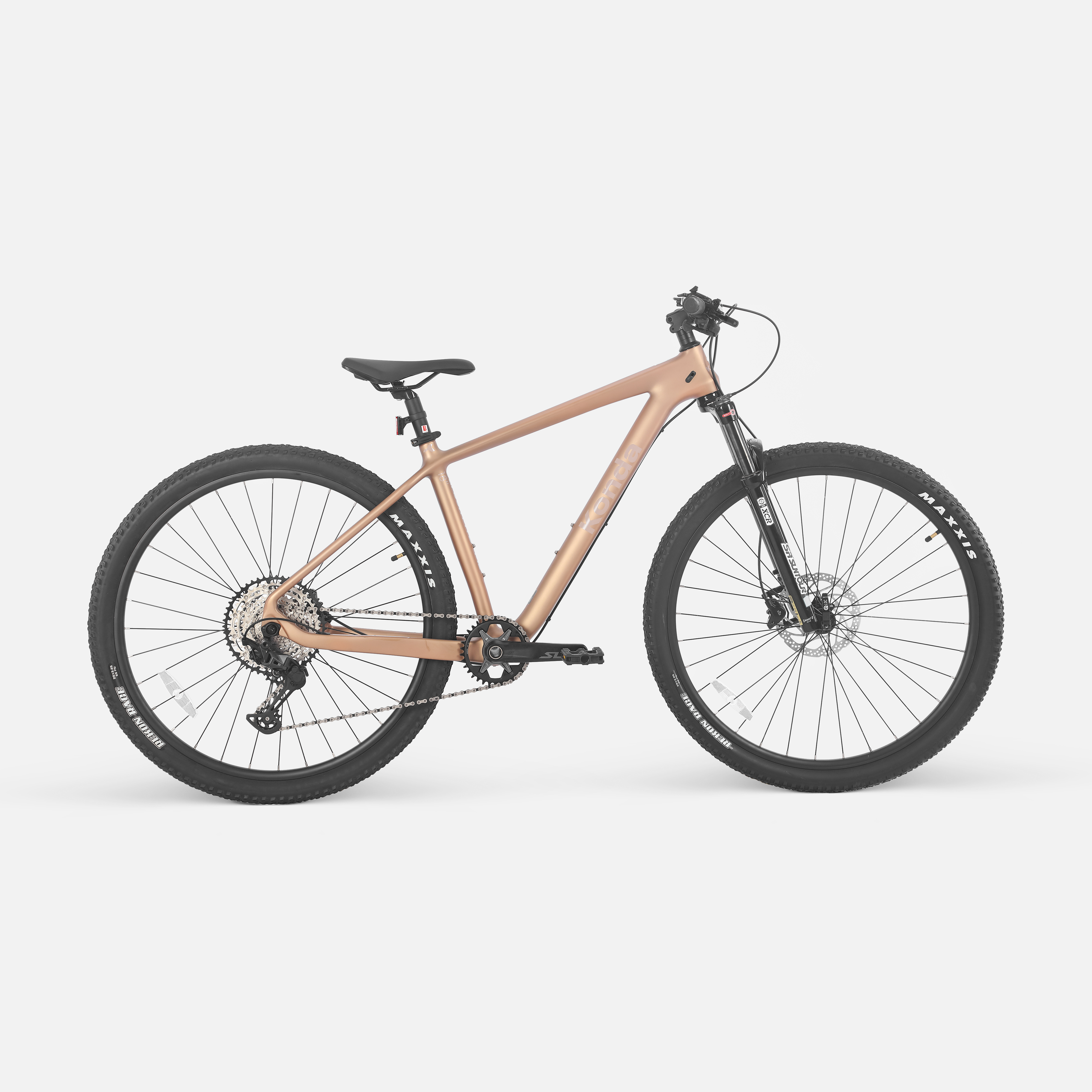 

Велосипед горный Konda Carbon MTB M1 B 21 бронзовый, Бежевый, Carbon MTB M1